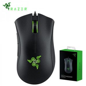 Gaming store  גיימינג Original Razer DeathAdder Essential Wired Gaming Mouse Mice 6400DPI Optical Sensor 5 Independently Buttons For Laptop PC Gamer