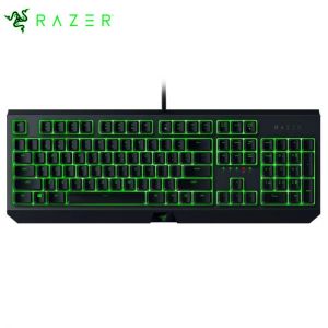 Gaming store  גיימינג Razer BlackWidow Essential Mechanical Gaming Keyboard: Green Mechanical Switches - Tactile & Clicky - Green LED Backlighting
