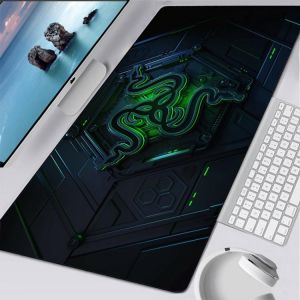 Razer Mouse Pad Anime Gaming Accessories non-skid Large Mouse pad Gamer mouse pad laptop desk  mat keyboard mouse pad carpet